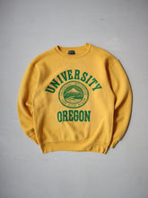 Load image into Gallery viewer, 1990&#39;s University of Oregon Flocked Sweatshirt - M
