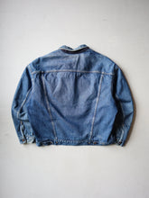 Load image into Gallery viewer, 1990&#39;s Made in USA Levis x Hudson Bay Reversible Denim Jacket - XL
