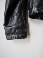 Load image into Gallery viewer, 1960&#39;s Leather Biker Jacket - S/M
