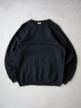 Load image into Gallery viewer, 1990&#39;s Blank Black Raglan Sweatshirt - L
