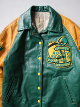 Load image into Gallery viewer, 1980&#39;s Rocky Rebels Womens Leather Cheerleader Jacket - S
