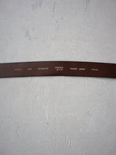 Load image into Gallery viewer, Fossil Brown Leather Belt - 33&quot;-36&quot;
