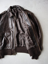 Load image into Gallery viewer, Schott A-2 Leather Flight Jacket - L
