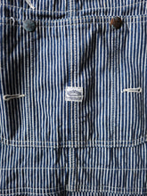 Load image into Gallery viewer, Big John Hickory Striped Overalls - 34&quot;
