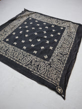 Load image into Gallery viewer, Paisley Black Made in USA Banada
