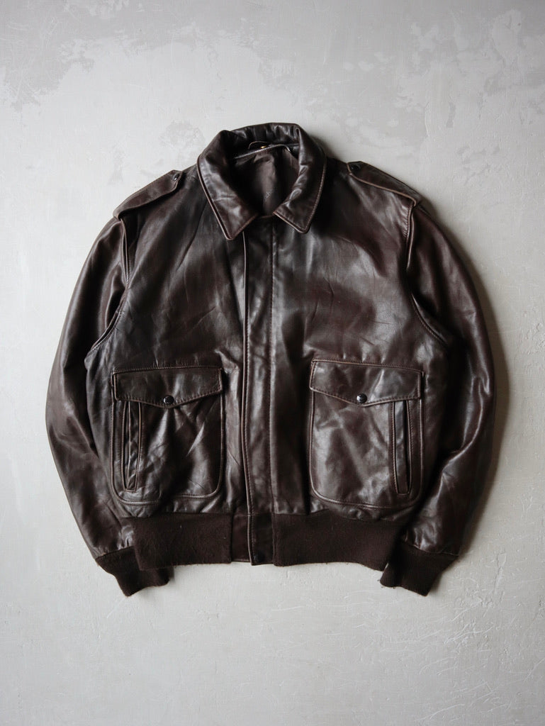 Schott A-2 Leather Flight Jacket - L