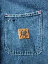 Load image into Gallery viewer, 1970&#39;s Big Ben by Wrangler Blanket Lined Denim Chore Jacket - XL
