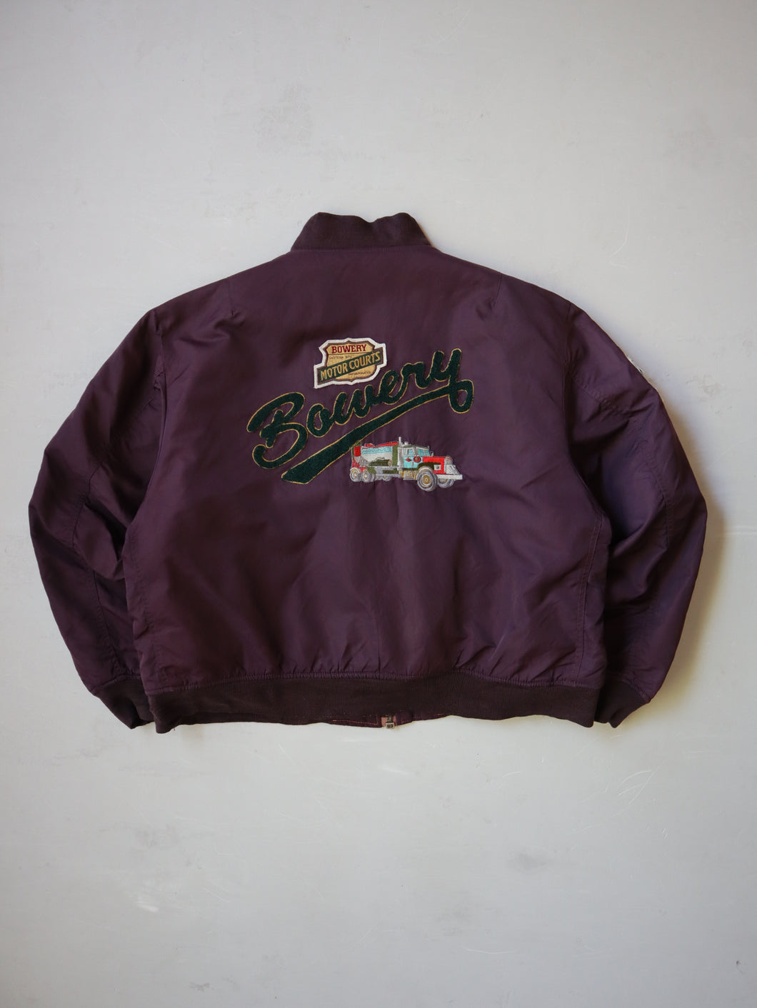 1980's Bowery MA-1 Style Flyers Jacket - L