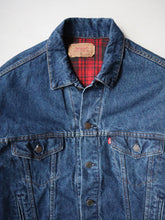 Load image into Gallery viewer, 1990&#39;s Levi&#39;s Made in USA Flannel Lined Denim Jacket - L
