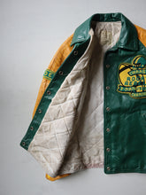 Load image into Gallery viewer, 1980&#39;s Rocky Rebels Womens Leather Cheerleader Jacket - S
