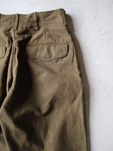 Load image into Gallery viewer, 1940&#39;s U.S Army Wool Pants - 26&quot;
