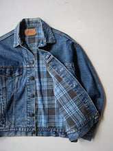 Load image into Gallery viewer, 1980&#39;s Levi&#39;s Made in USA Flannel Lined Denim Jacket - M
