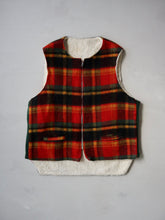 Load image into Gallery viewer, 1970&#39;s Wool Plaid Vest - L
