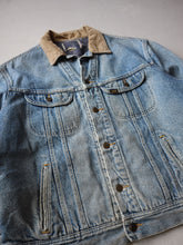 Load image into Gallery viewer, 1980&#39;s Lee Storm Rider Blanket Lined Denim Jacket - XL
