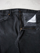 Load image into Gallery viewer, Black Faded Wrangler Denim Jeans - 36&quot;
