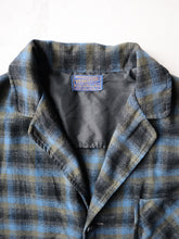 Load image into Gallery viewer, 1950&#39;s Pendleton Plaid Topster Jacket -L
