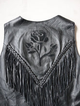 Load image into Gallery viewer, Hudson Leather Embroidered Vest - M
