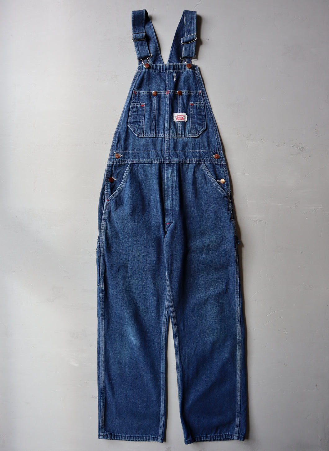 Round House Made in USA Denim Overalls - 30