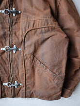 Load image into Gallery viewer, Teddy Smith &#39;Fireman Clasp&#39; Oilskin Jacket - L/XL
