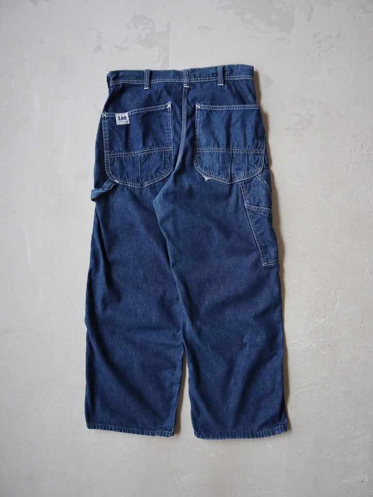 1960's Lee Union Made Sanforized Carpenter Jeans - 30