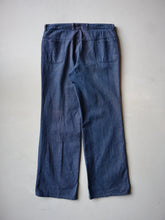 Load image into Gallery viewer, 1980&#39;s Euro Denim Workwear Wide Leg Pants - 34&quot;
