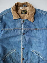 Load image into Gallery viewer, 1970&#39;s Wrangler Lined Denim Jacket - M
