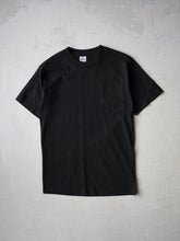 Load image into Gallery viewer, Black Pocket Tee - S
