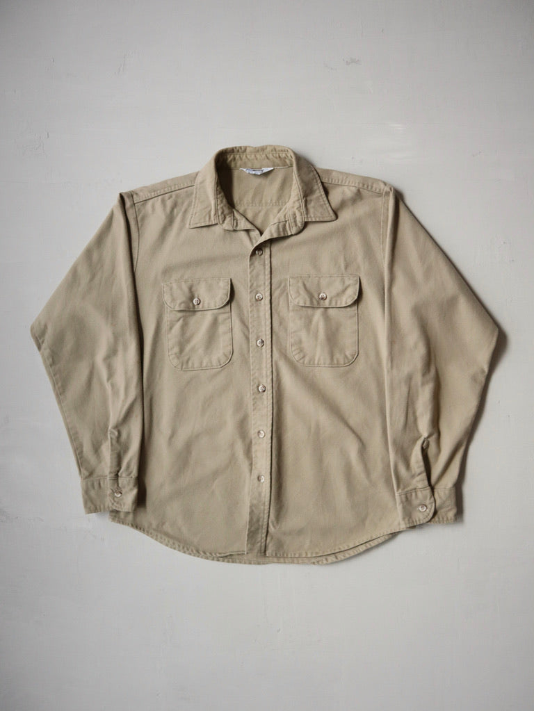 1980's Five Brother Cotton Shirt - L