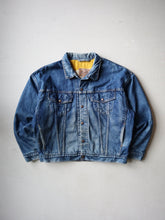 Load image into Gallery viewer, 1990&#39;s Made in USA Levis x Hudson Bay Reversible Denim Jacket - XL
