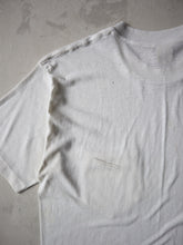 Load image into Gallery viewer, 1970&#39;s Thrashed White Pocket Tee - S
