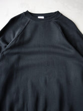 Load image into Gallery viewer, 1990&#39;s Blank Black Raglan Sweatshirt - L
