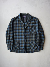 Load image into Gallery viewer, 1950&#39;s Pendleton Plaid Topster Jacket -L
