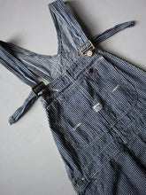 Load image into Gallery viewer, Big John Hickory Striped Overalls - 34&quot;
