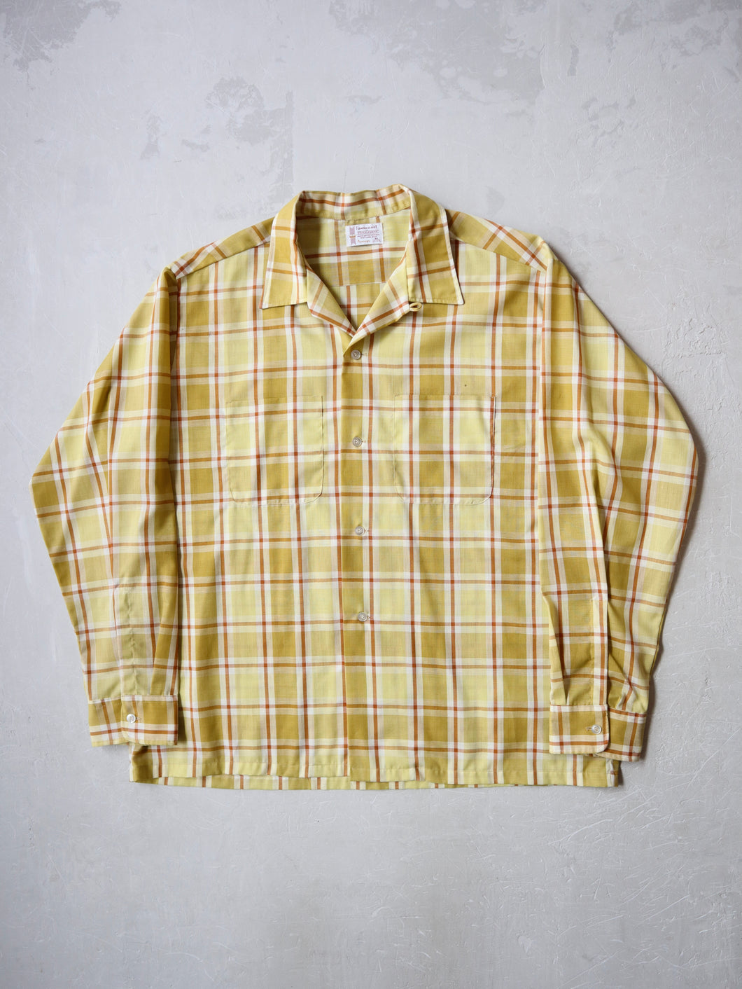 1960's Towncraft Penney's Loop Collar Shirt - XL