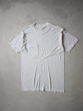 Load image into Gallery viewer, 1970&#39;s Thrashed White Pocket Tee - S
