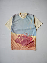 Load image into Gallery viewer, 1970&#39;s Dune Buggy Photo Print Polyester T-Shirt - XS
