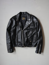 Load image into Gallery viewer, 1960&#39;s Leather Biker Jacket - S/M
