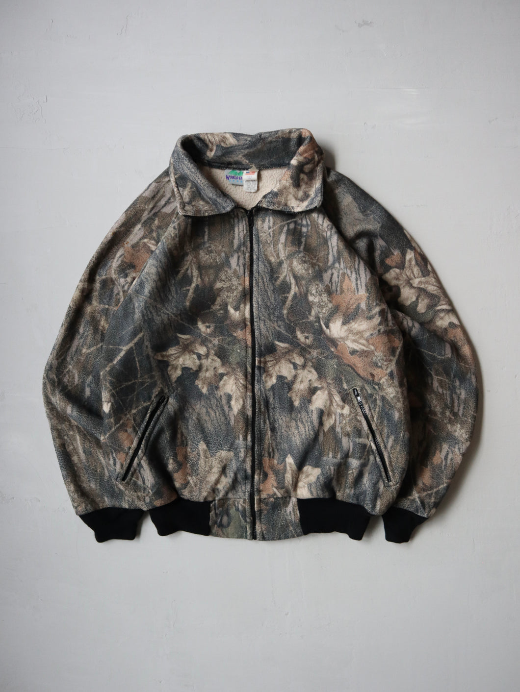 1980's Realtree Fleece Bomber - L