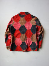 Load image into Gallery viewer, 1970&#39;s Women&#39;s Patchwork Suede Leather Jacket - S
