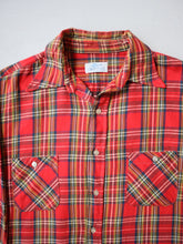 Load image into Gallery viewer, 1960&#39;s Cone Mills Plaid Flannel Shirt - L/XL
