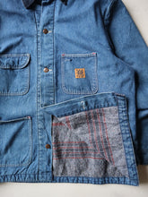 Load image into Gallery viewer, 1970&#39;s Big Ben by Wrangler Blanket Lined Denim Chore Jacket - XL
