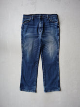 Load image into Gallery viewer, Dark Faded Wrangler Jeans - 36&quot;
