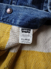 Load image into Gallery viewer, 1990&#39;s Made in USA Levis x Hudson Bay Reversible Denim Jacket - XL
