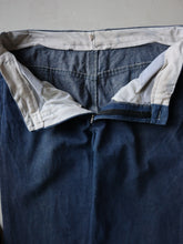 Load image into Gallery viewer, 1980&#39;s Euro Denim Workwear Wide Leg Pants - 34&quot;
