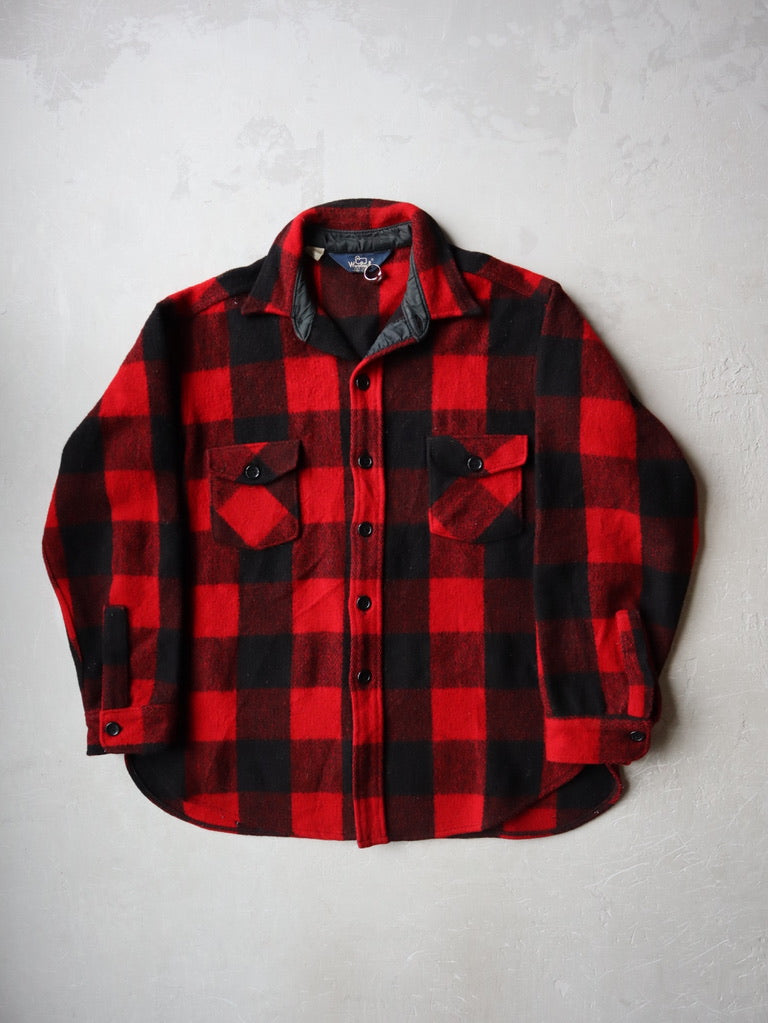 1980's Woolrich Buffalo Plaid Overshirt - XL