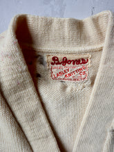 Load image into Gallery viewer, 1940&#39;s Distressed &#39;G&#39; Varsity Cardigan - S/M
