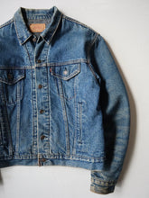 Load image into Gallery viewer, 1980&#39;s Levi&#39;s Made in USA Blanket Lined Denim Jacket - L
