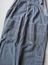 Load image into Gallery viewer, Big John Hickory Striped Overalls - 34&quot;
