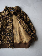 Load image into Gallery viewer, 1980&#39;s Woolrich Duck Camo Wool Bomber Jacket - S
