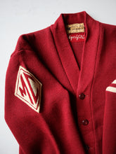 Load image into Gallery viewer, 1950&#39;s Wool Varsity Cardigan - L
